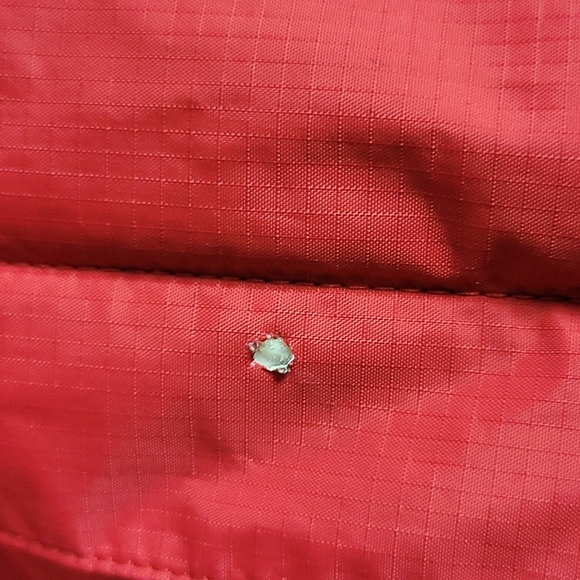 COLUMBIA Hooded Rain Coat Red 4XT - Picture 3 of 12